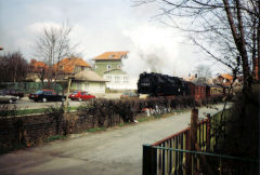 
'7232' at Wernigerode, Harz Railway, April 1993